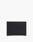 BOSS Black Silver Logo Monogram Card Holder | LEVISONS