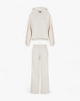 EA7 Stretch Modal Blend Comfort Fit Tracksuit With Gold Logo Plaque | LEVISONS