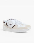 Lacoste Men's T-Clip Set Leather Sneakers | LEVISONS