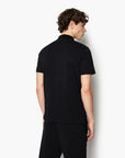 Armani Exchange Regular Fit Organic Jersey Cotton Eagle Logo Polo Shirt | LEVISONS