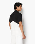Armani Exchange Regular Fit Cotton Piqué Colour Block Polo Shirt | LEVISONS