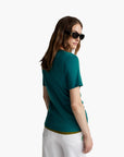 United Colors Of Benetton Woman T-Shirt In 100% Cotton With Glitter Print Logo | LEVISONS