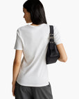 United Colors Of Benetton Woman T-Shirt In 100% Cotton With Glitter Print Logo | LEVISONS