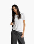 United Colors Of Benetton Woman T-Shirt In 100% Cotton With Glitter Print Logo | LEVISONS