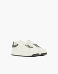 Emporio Armani Leather Icon Sneakers | LEVISONS