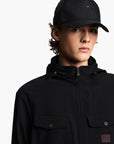 Emporio Armani All-Over Jacquard Logo Baseball Cap With Metal Plate Logo | LEVISONS