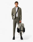 Emporio Armani All Over Logo Cotton Shirt | LEVISONS