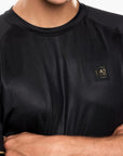 EA7 Regular Fit Jacquard Soccer T-Shirt | LEVISONS