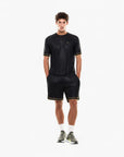 EA7 Regular Fit Jacquard Soccer T-Shirt | LEVISONS