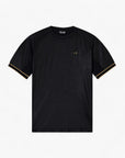 EA7 Regular Fit Jacquard Soccer T-Shirt | LEVISONS