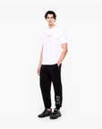 EA7 Premium Label Cotton Crewneck T-Shirt | LEVISONS