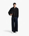 Emporio Armani Zip-Up Hoodie With Patch Logo | LEVISONS