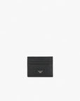 Emporio Armani All-Over Logo Leather Card Holder | LEVISONS