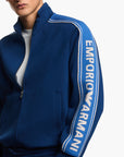 Emporio Armani Asv Full-Zip Sweatshirt With Logo Tape | LEVISONS