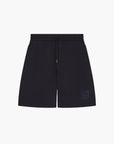 Emporio Armani Cotton Shorts With Embroidered Shield Logo | LEVISONS