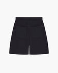 Emporio Armani Cotton Shorts With Embroidered Shield Logo | LEVISONS