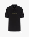 Armani Exchange Regular Fit Cotton Polo Shirt With Metallic Enhanced Branding | LEVISONS