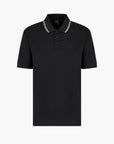 Armani Exchange Regular Fit Cotton Polo Shirt With Contrast Tipping On The Collar And Embroidered Logo | LEVISONS