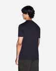 Armani Exchange Regular Fit Cotton Crewneck T-Shirt With Logo Print | LEVISONS