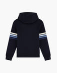 Armani Exchange Comfort Fit Stretch Cotton Hoodie With Decorative Branded Tape | LEVISONS
