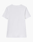 United Colors Of Benetton Woman T-Shirt In 100% Cotton With Glitter Print Logo | LEVISONS