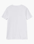 United Colors Of Benetton Woman Pure Cotton T-Shirt With V-Neck | LEVISONS