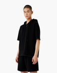 Emporio Armani Oversized Short Sleeve Hooded Sweatshirt | LEVISONS