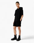Emporio Armani Oversized Short Sleeve Hooded Sweatshirt | LEVISONS