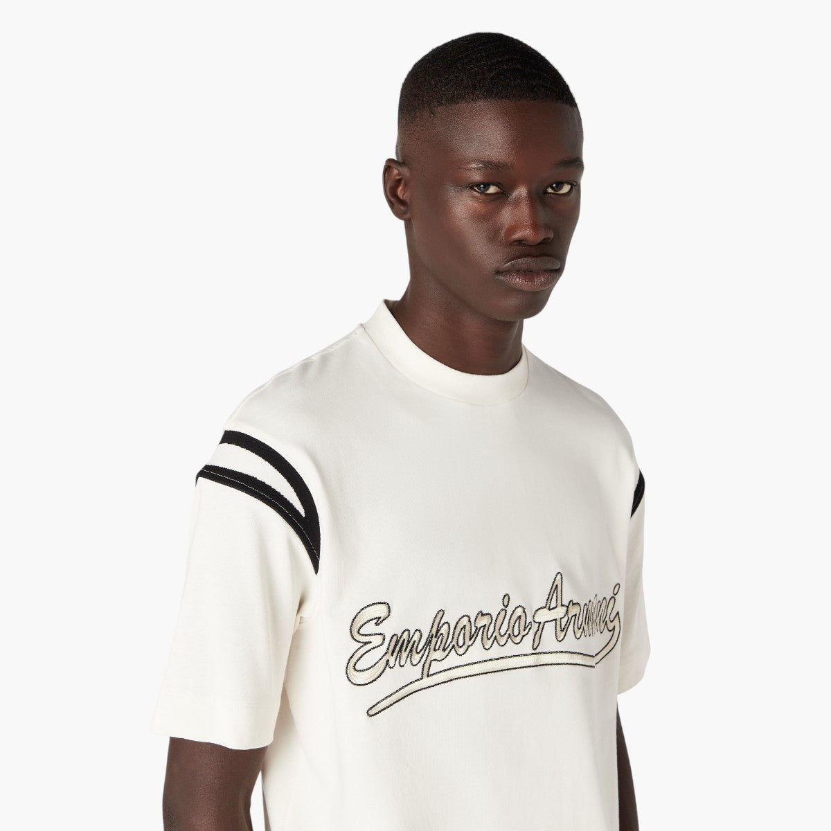 トップス ovy Multi Border Relax Fit T-shirts Skipper Bar adidas Originals GRFX Loose Mens T-Shirt Legacy