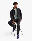 EA7 Modern Fit Soccer Jacket With Jacquard All-Over Logo | LEVISONS