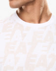 EA7 Logo Series Crewneck T-Shirt | LEVISONS
