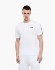 EA7 Logo Series Cotton Crewneck T-Shirt | LEVISONS
