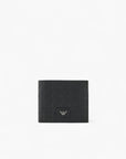 Emporio Armani All-Over Logo Leather Wallet | LEVISONS