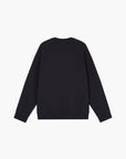 Emporio Armani Cotton Sweatshirt With Embroidered Shield Logo | LEVISONS