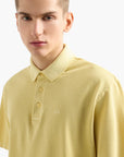 Armani Exchange Regular Plus Fit Cotton Polo Shirt With Embroidered Logo | LEVISONS