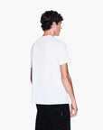 Armani Exchange Black And Gold Regular Fit Cotton T-Shirt With Logo Tape | LEVISONS