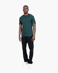 BOSS Black Slim-Fit T-Shirt In Mercerized Cotton | LEVISONS