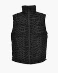 Versace Jeans Couture Liquify Logomania Reversible Vest | LEVISONS