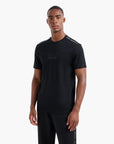 EA7 Logo Series Regular Fit Crewneck T-Shirt With Embroidered Logo | LEVISONS