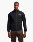 EA7 Regular Fit Gold Label Zip-Up Jacket | LEVISONS