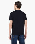 Emporio Armani All Over Eagle Mercerised Cotton Crewneck T-Shirt | LEVISONS