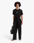 Armani Exchange Regular Fit Cotton Round Neck T-Shirt With Chest Branding | LEVISONS