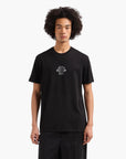 Armani Exchange Regular Fit Cotton Round Neck T-Shirt With Chest Branding | LEVISONS