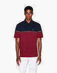 Armani Exchange Regular Fit Two-Tone Cotton Polo Shirt With Embroidered Branding | LEVISONS