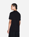 Armani Exchange Regular Fit Cotton Crewneck T-Shirt With Flocking Logo Patch | LEVISONS