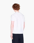 Armani Exchange Regular Fit Cotton Crewneck T-Shirt With Embroidered Contrast Branding | LEVISONS
