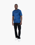 BOSS Black Mercerized-Cotton T-Shirt With Two-Tone Jacquard | LEVISONS