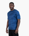 BOSS Black Mercerized-Cotton T-Shirt With Two-Tone Jacquard | LEVISONS