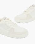 Emporio Armani Cordura Sneakers With Suede Details | LEVISONS