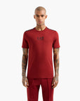 EA7 Logo Series Regular Fit Crewneck T-Shirt With Embroidered Logo | LEVISONS